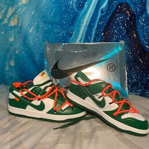 Off White x Dunk Low ‘Pine Green’
